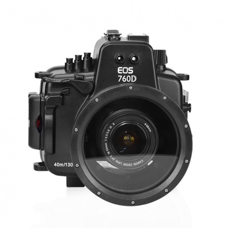 Caisson seafrogs &eacute;tanche pour Canon EOS 760D (18-55mm)