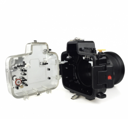 Caisson seafrogs &eacute;tanche pour Canon EOS 80D (18-55mm)