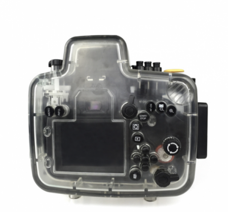 Caisson seafrogs &eacute;tanche pour Canon EOS 80D (18-55mm)