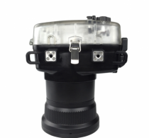 Caisson seafrogs &eacute;tanche pour Canon EOS 80D (18-55mm)