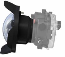Caisson seafrogs &eacute;tanche pour Canon EOS 80D with WA005-F dome port