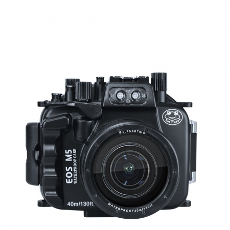 Caisson seafrogs &eacute;tanche pour Canon EOS M5 (22mm)