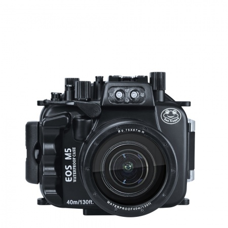 Caisson seafrogs &eacute;tanche pour Canon EOS M5 (22mm)