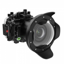 Caisson Seafrogs pour appareil photo A7S-III + WA005-F dome port ( 16-35 mm )