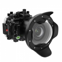 Caisson Seafrogs pour appareil photo A7S-III + WA005-F dome port ( 16-35 mm )