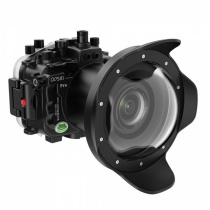 Caisson Seafrogs pour appareil photo A7S-III + WA005-F dome port ( 16-35 mm )