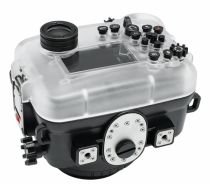 Caisson Seafrogs pour appareil photo Sony A6600 with FL1650 Port