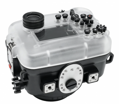 Caisson Seafrogs pour appareil photo Sony A6600 with FL1650 Port