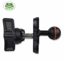 Pince &agrave; rotule CP 5 Seafrogs 1 pouce pour &eacute;clairage sous-marin en alliage d\'aluminium