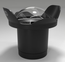 Port pour Dome en Verre 6 pouces
