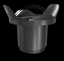 Port pour Dome en Verre 6 pouces
