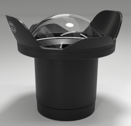 Port pour Dome en Verre 6 pouces