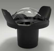 Port Seafrogs avec Dome en Verre 8 pouces