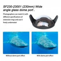 Seafrogs 230MM 10 inch Glass Wide-Angle Dome Port