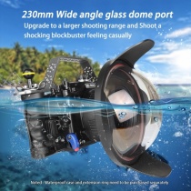 Seafrogs 230MM 10 inch Glass Wide-Angle Dome Port
