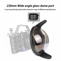 Seafrogs 230MM 10 inch Glass Wide-Angle Dome Port