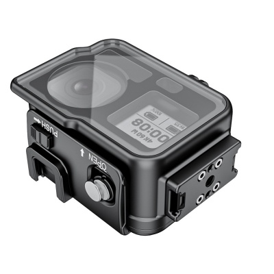 Seafrogs caisson aluminium pour cam&eacute;ra d\'action DJI Osmo 5 Pro/4/3, 60 m de profondeur / 195 pieds