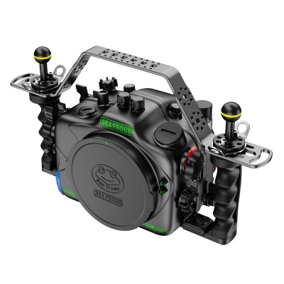 Seafrogs caisson aluminium pour Canon EOS R6 Mark II (Gris)