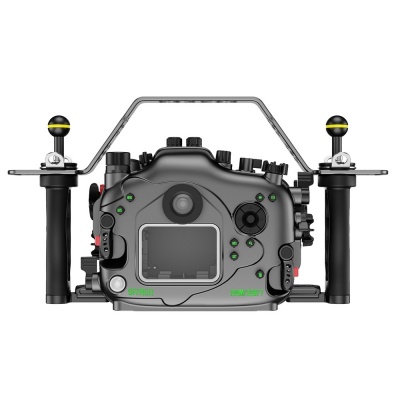 Seafrogs caisson aluminium pour Canon EOS R6 Mark II (Gris)