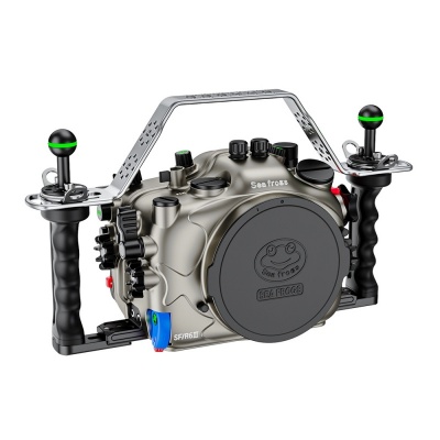 Seafrogs caisson aluminium pour Canon EOS R6 Mark III (Gris)