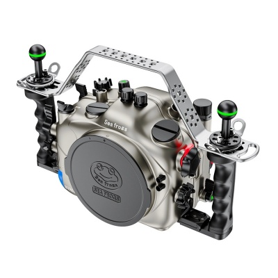 Seafrogs caisson aluminium pour Canon EOS R6 Mark III (Gris)