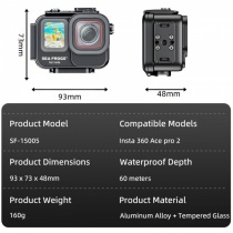 Seafrogs caisson aluminium pour Sony Alpha 7V (A7V / A7MV)