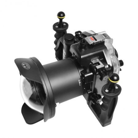 SEAFROGS caisson &eacute;tanche pour Canon EOS 6D II + Dome WA005-A