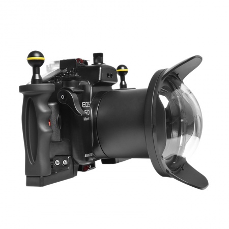 SEAFROGS caisson &eacute;tanche pour Canon EOS 6D II + Dome WA005-A