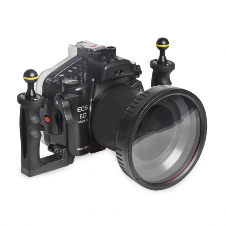 SEAFROGS caisson &eacute;tanche pour Canon EOS 6D II + Hublot plat FL100