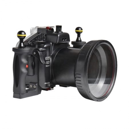 SEAFROGS caisson &eacute;tanche pour Canon EOS 6D II + Hublot plat FL100