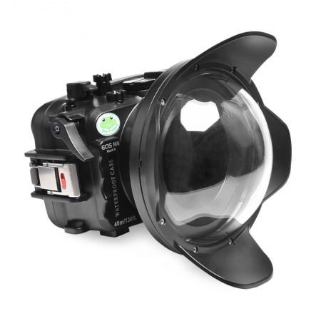 SEAFROGS caisson &eacute;tanche pour Canon EOS M6 II + Dome WA005-A