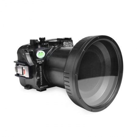 SEAFROGS caisson &eacute;tanche pour Canon EOS M6 II + Hublot plat FL18150