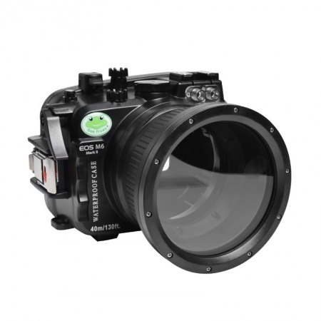 SEAFROGS caisson &eacute;tanche pour Canon EOS M6 II + Hublot plat FL18150