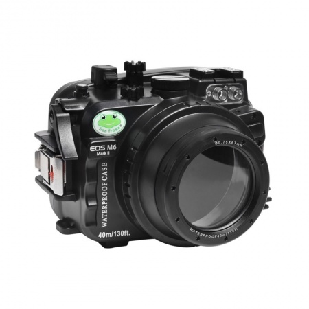 SEAFROGS caisson &eacute;tanche pour Canon EOS M6 II + Hublot plat FL18150