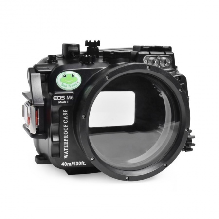 SEAFROGS caisson &eacute;tanche pour Canon EOS M6 II + Hublot plat FL18150