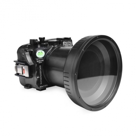 SEAFROGS caisson &eacute;tanche pour Canon EOS M6 II + Hublot plat FL18150