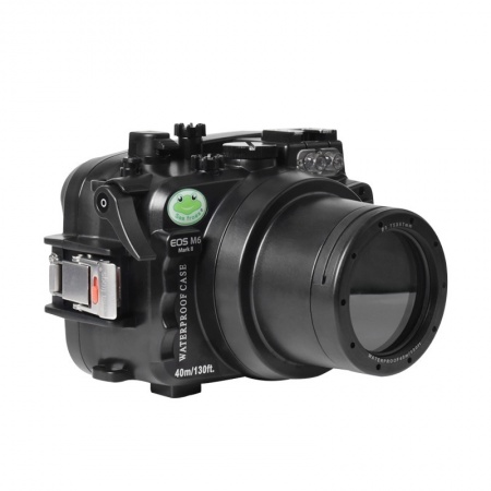 SEAFROGS caisson &eacute;tanche pour Canon EOS M6 II + Hublot plat FL18150