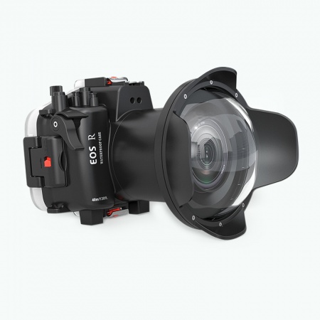 SEAFROGS caisson &eacute;tanche pour Canon EOS R + Dome WA005-A