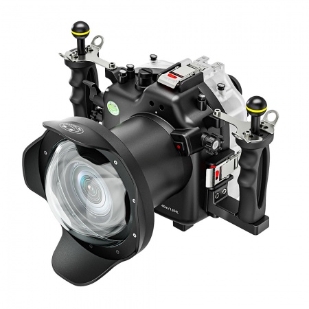SEAFROGS caisson &eacute;tanche pour Canon EOS R3 + Dome WA005-A