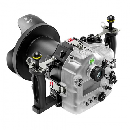 SEAFROGS caisson &eacute;tanche pour Canon EOS R3 + Dome WA005-F