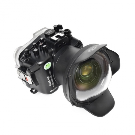 SEAFROGS caisson &eacute;tanche pour Canon EOS R5 II + Dome WA005-A