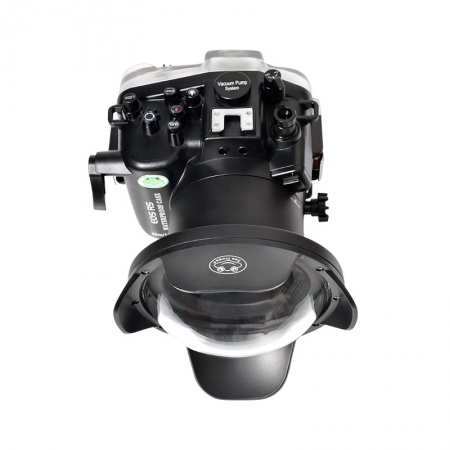 SEAFROGS caisson &eacute;tanche pour Canon EOS R5 II + Dome WA005-A