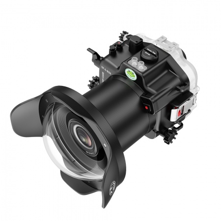 SEAFROGS caisson &eacute;tanche pour Canon EOS R50 + Dome WA005-A