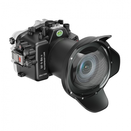 SEAFROGS caisson &eacute;tanche pour Canon EOS R6 II + Dome WA005-A