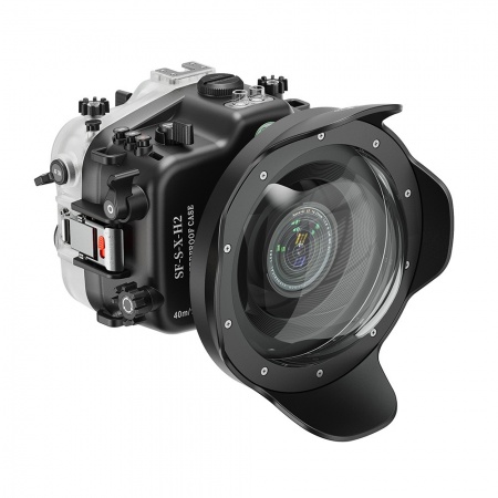 SEAFROGS caisson &eacute;tanche pour Fujifilm X-H2S + Dome WA005-B
