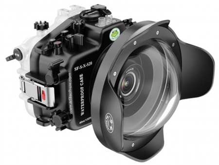 SEAFROGS caisson &eacute;tanche pour Fujifilm X-S20 + D&ocirc;me WA005-B