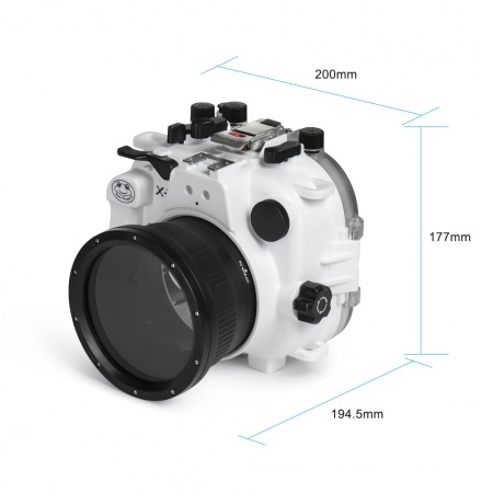 SEAFROGS caisson &eacute;tanche pour Fujifilm X-T3 + Dome WA005-F