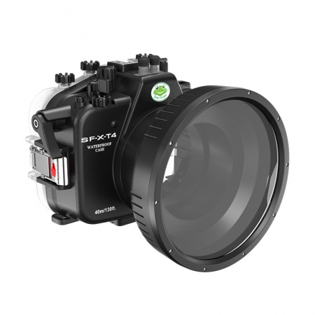 SEAFROGS caisson &eacute;tanche pour Fujifilm X-T4 + Hublot plat FL100