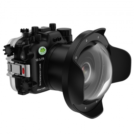 SEAFROGS caisson &eacute;tanche pour Fujifilm X-T50 + Dome WA005-A 