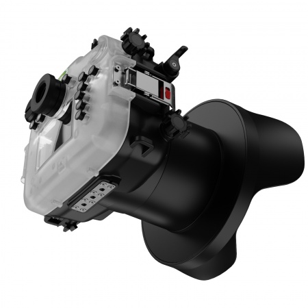 SEAFROGS caisson &eacute;tanche pour Fujifilm X-T50 + Dome WA005-A 